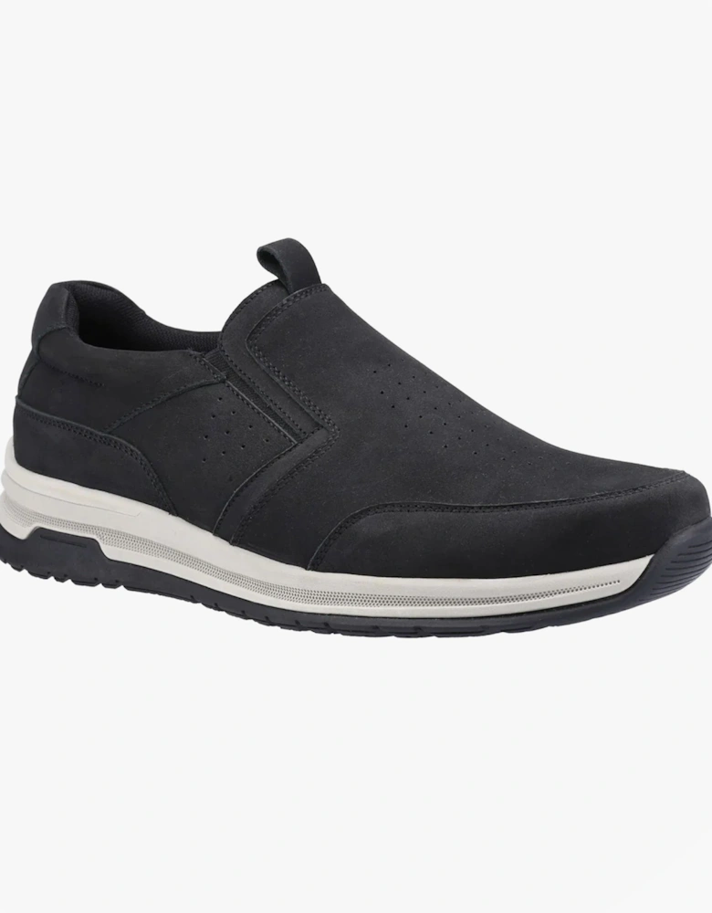 COLE Mens Trainers Black Nubuck