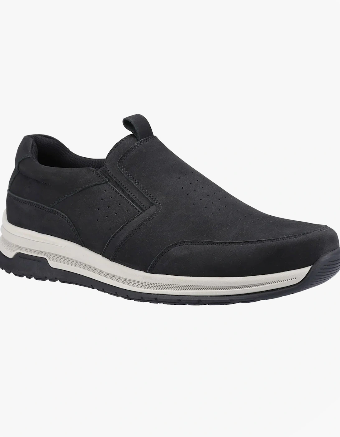 COLE Mens Trainers Black Nubuck