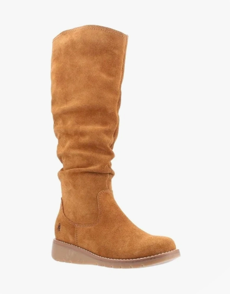 LUCINDA Womens Suede Boots Tan