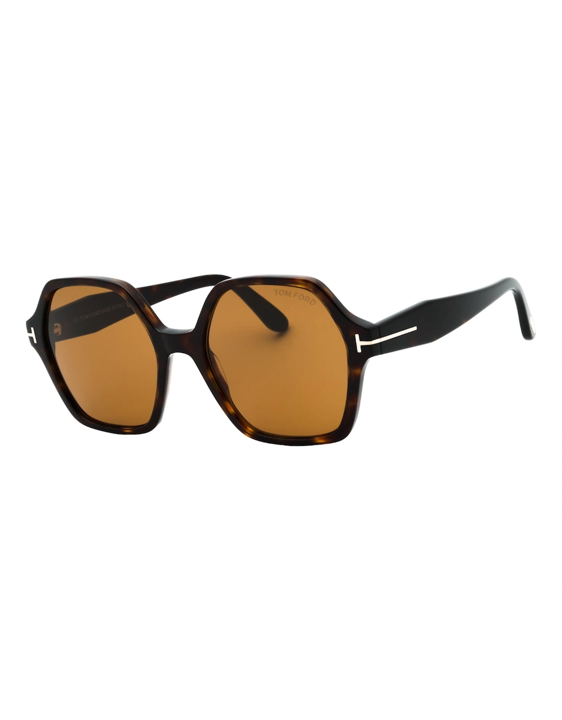 Romy Dark Havana Brown Sunglasses