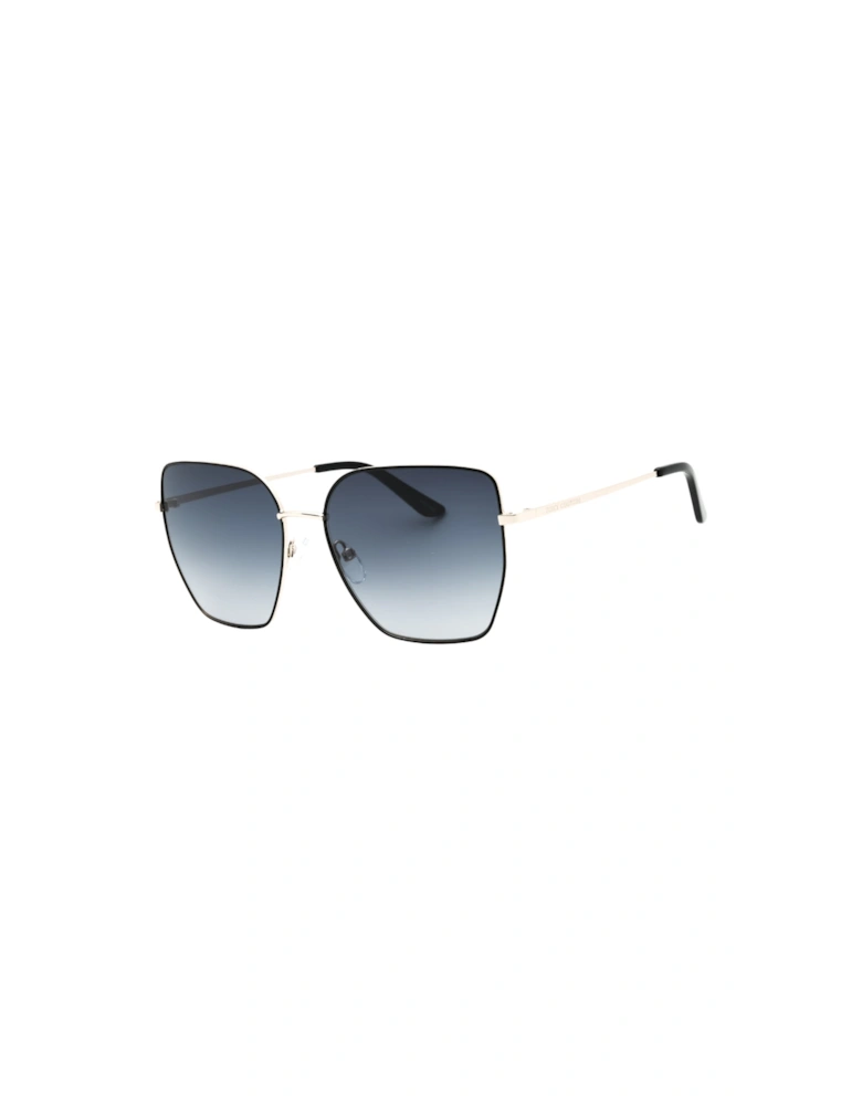 Matte Black Frame Dark Grey Gradient Sunglasses
