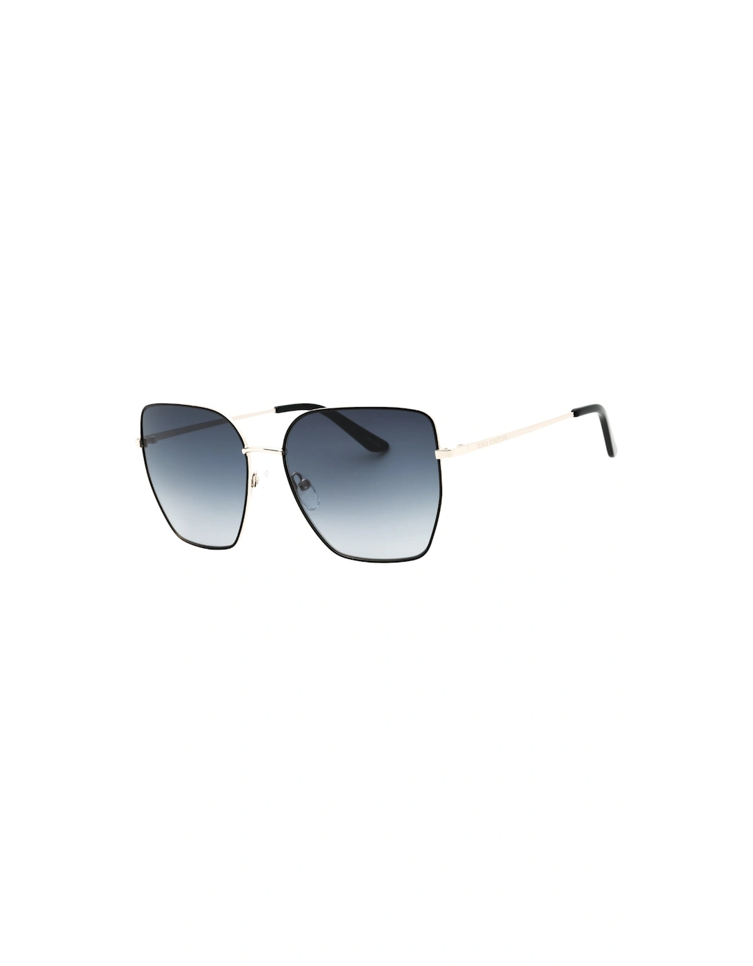 Matte Black Frame Dark Grey Gradient Sunglasses, 3 of 2