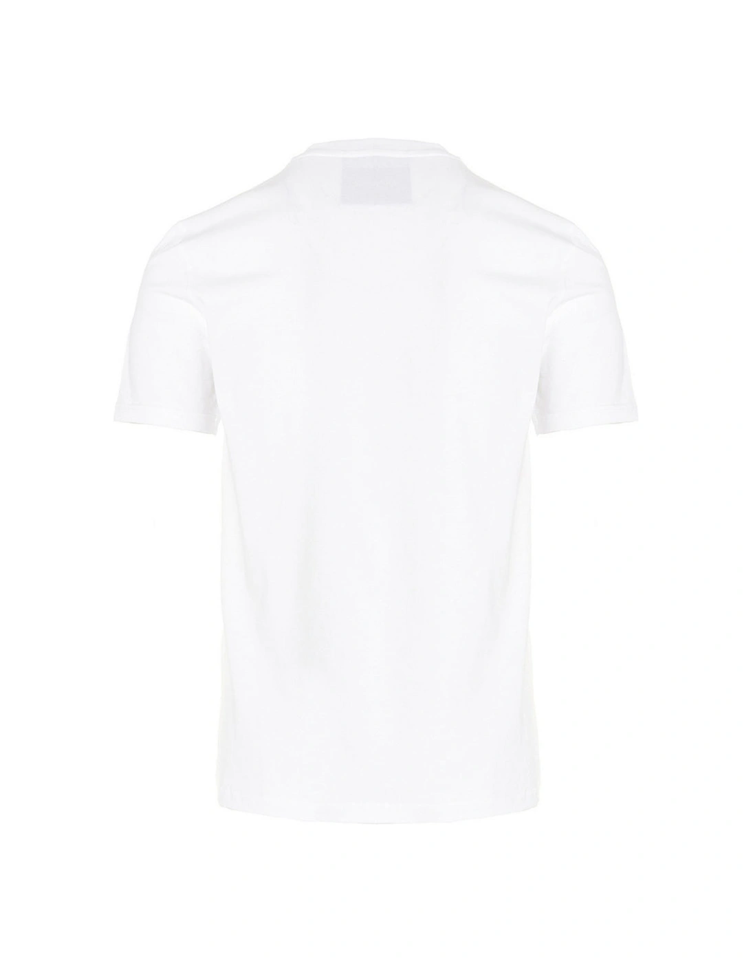 Milano Double Smiley Logo White T-Shirt