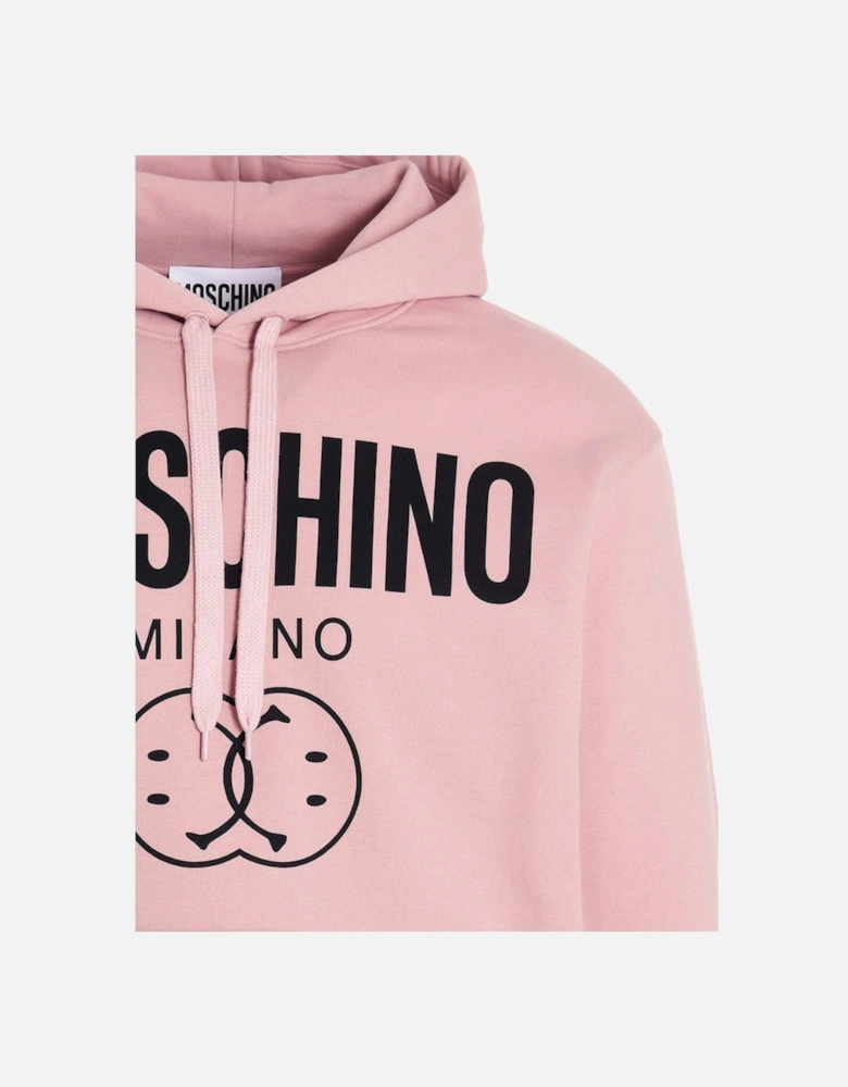 Milano Double Smiley Pink Hoodie