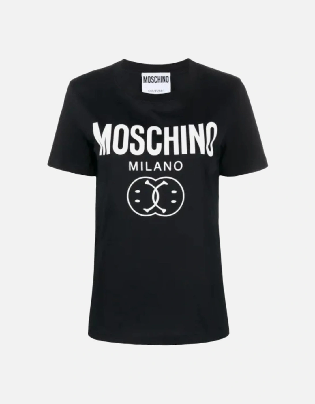 Double Smiley Black T-Shirt, 4 of 3