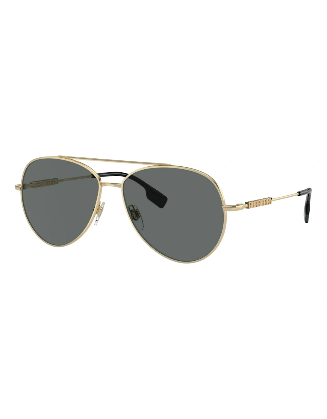 Dark Grey Lensed Gold Sunglasses