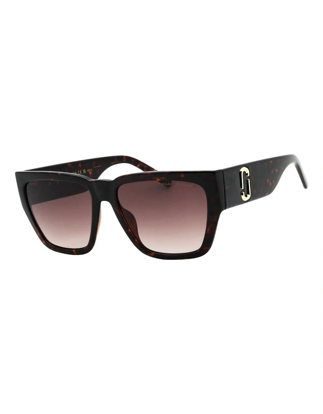 Dark Brown Gradient Lens Tortoise Brown Sunglasses
