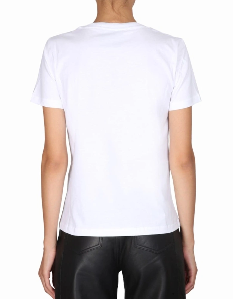 Double Smiley White T-Shirt