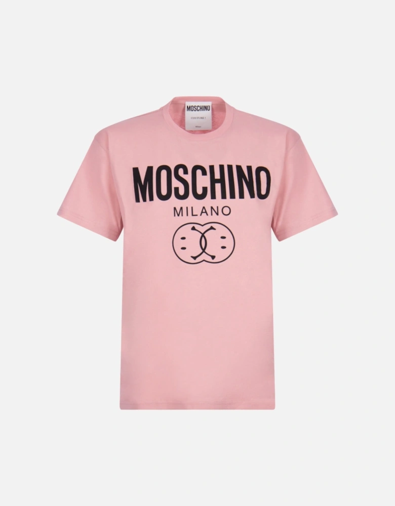 Milano Double Smiley Logo T-Shirt