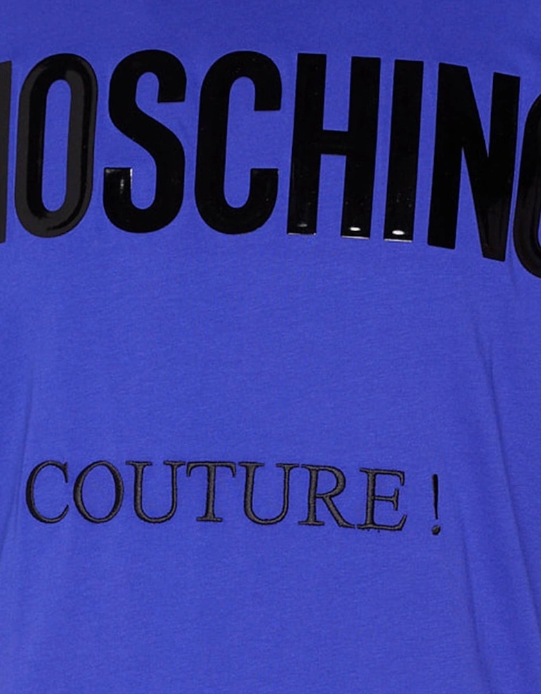 Couture Gloss Logo Blue T-Shirt