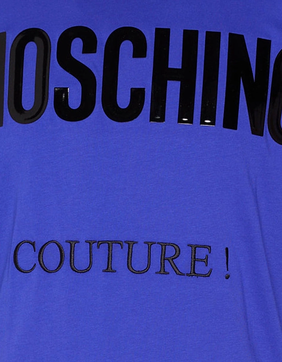 Couture Gloss Logo Blue T-Shirt