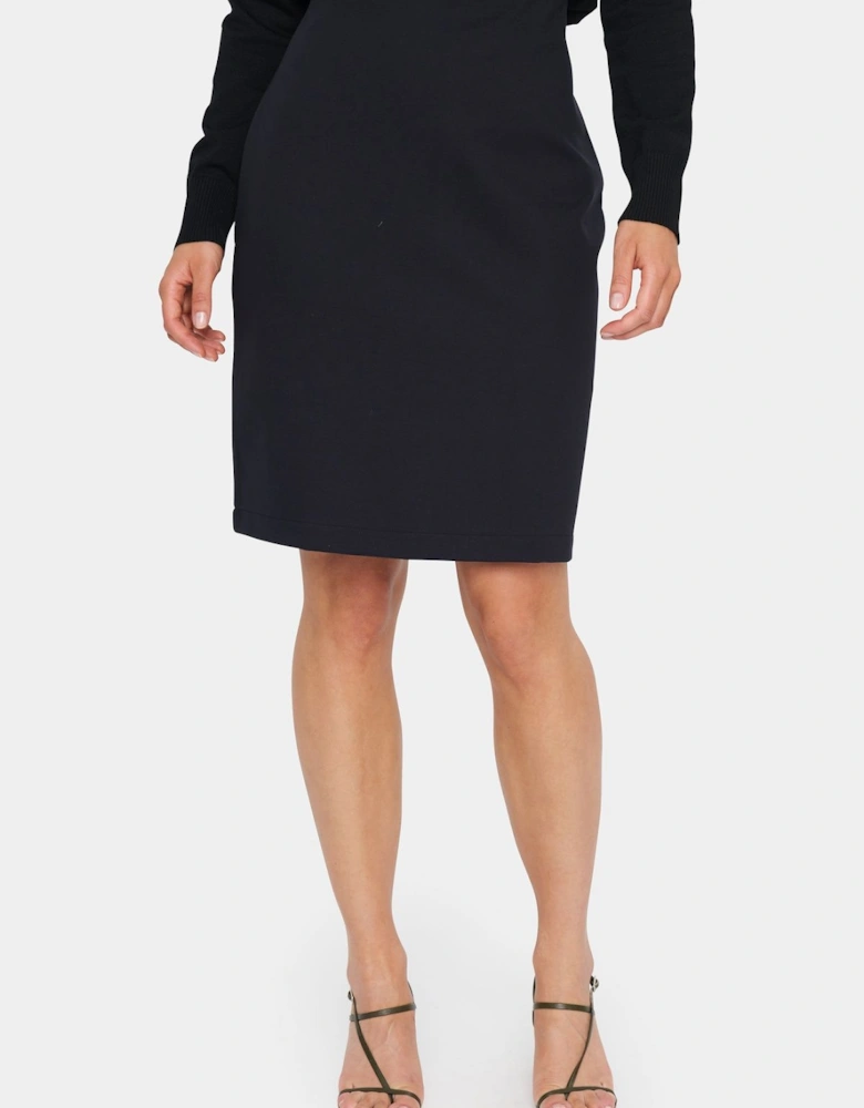 GennySZ Elastic Waist Pencil Skirt