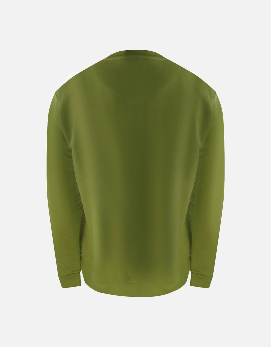 Active Iconic Pocket Crewneck Army Green Sweatshirt