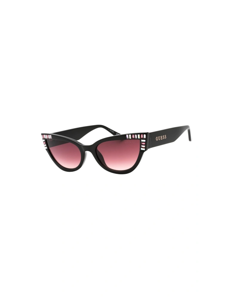 Shiny Black Cat Eyes Sunglasses