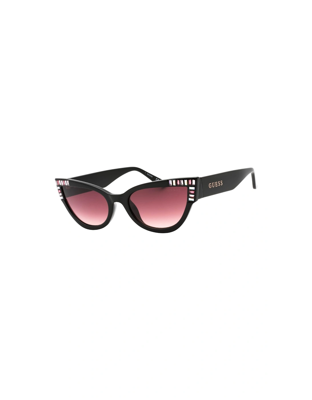 Shiny Black Cat Eyes Sunglasses, 3 of 2