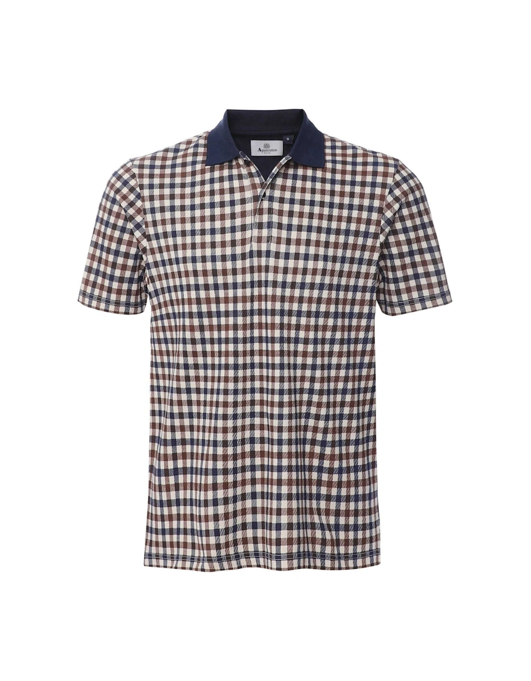 Active Iconic Polo Navy Blue Polo Shirt, 4 of 3