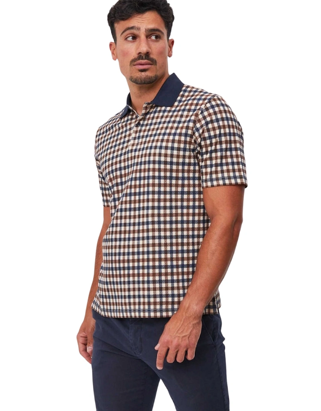 Active Iconic Polo Navy Blue Polo Shirt