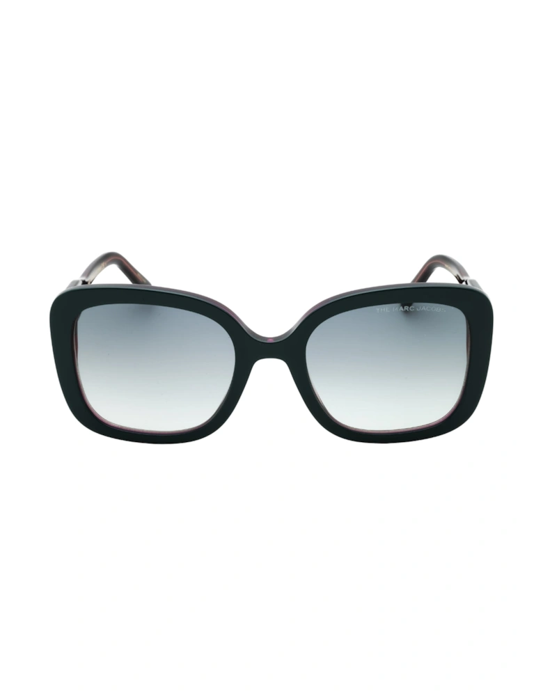 Dark Grey SF Lensed Teal Green Sunglasses