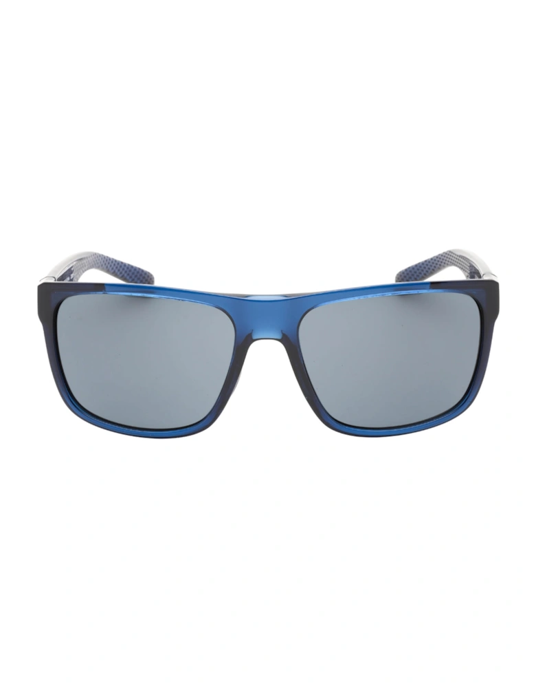 Deep Transparent Blue Sunglasses