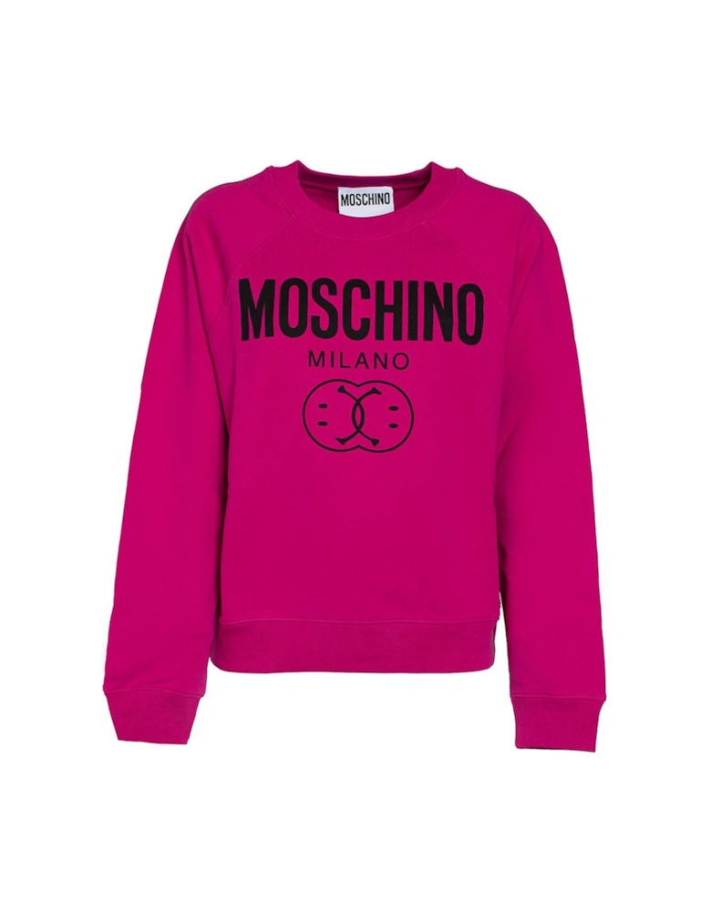 Milano Double Smiley Fuxia Jumper