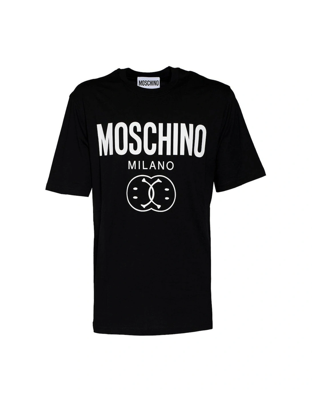 Milano Double Smiley Black T-Shirt, 4 of 3