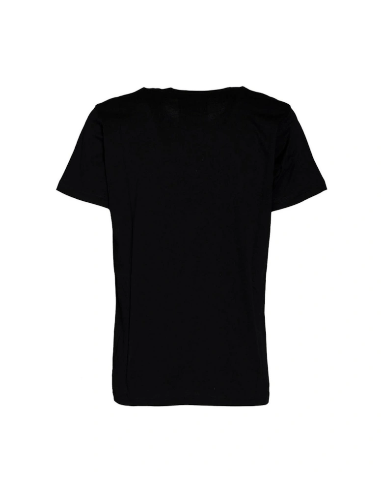 Milano Double Smiley Black T-Shirt