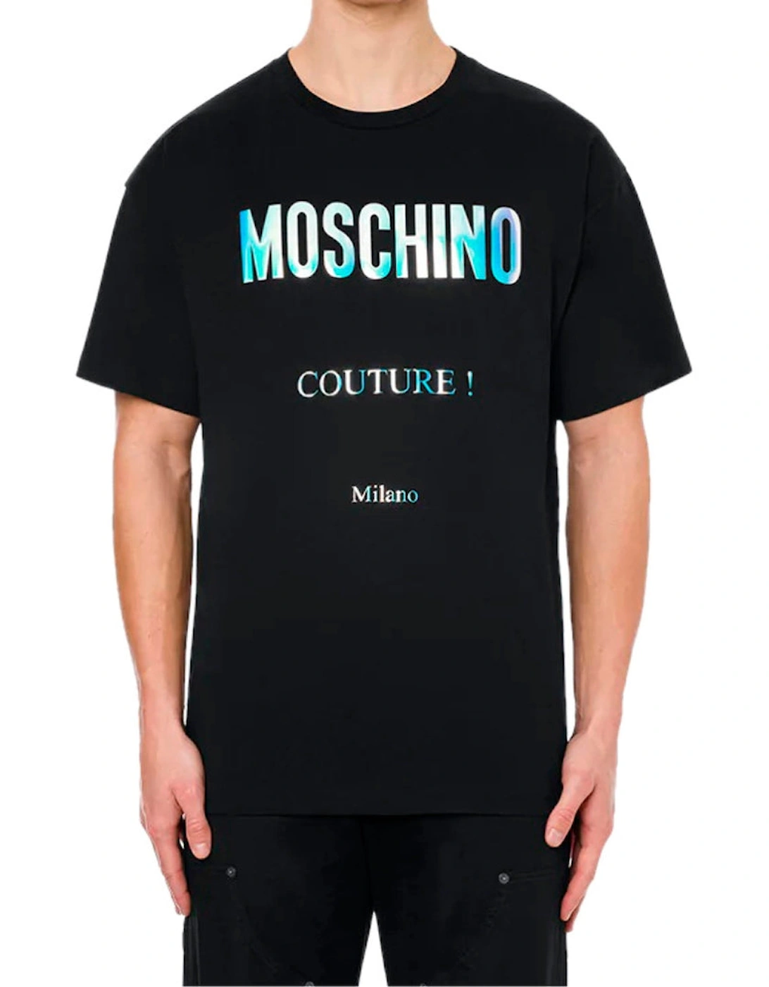Couture Reflective Logo Black T-Shirt