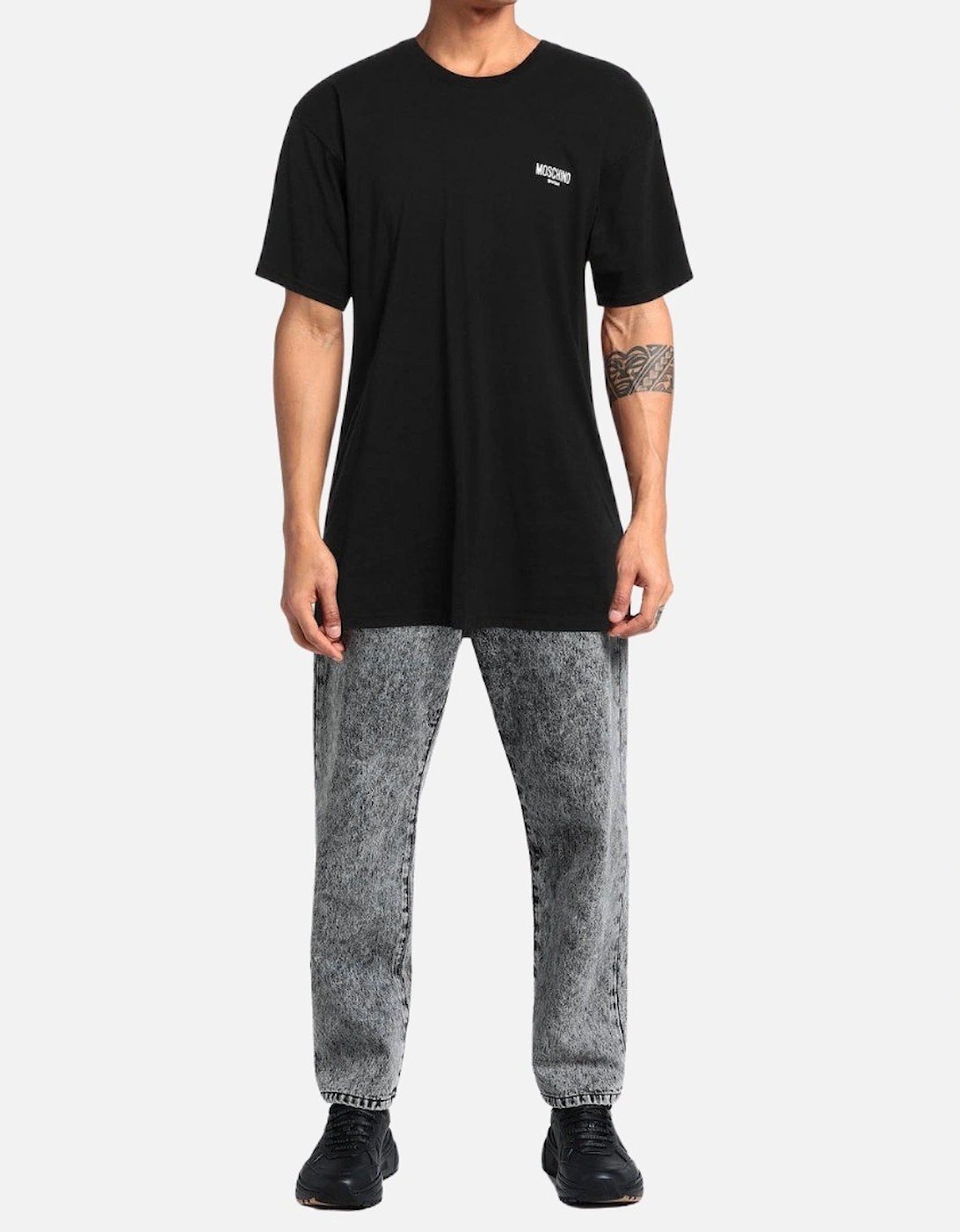 Swim Logo Black T-Shirt