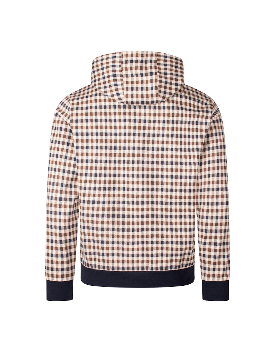 Active Iconic Full Zip-Up Hoodie Club Check