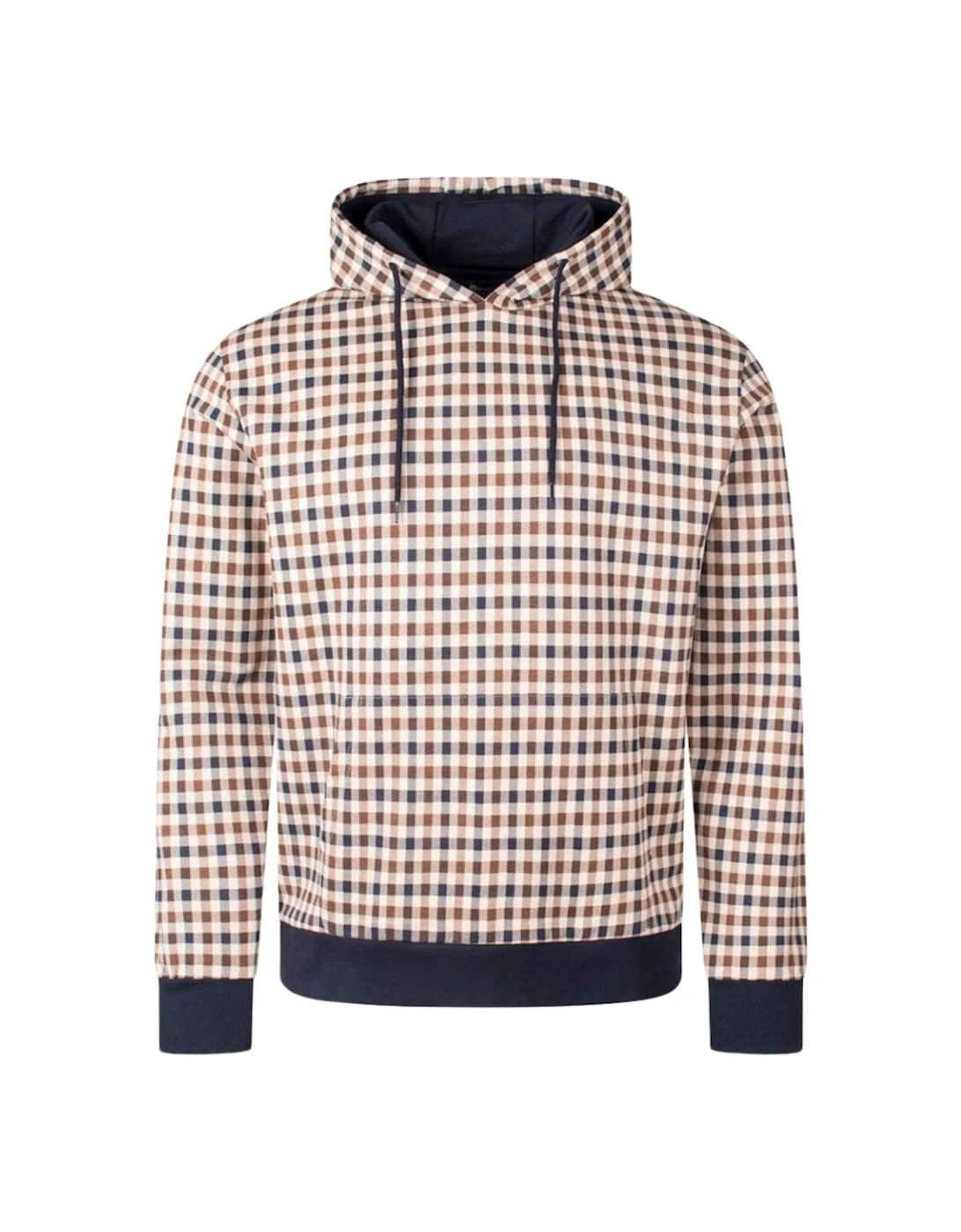 Active Iconic Club Check Beige Hoodie, 3 of 2