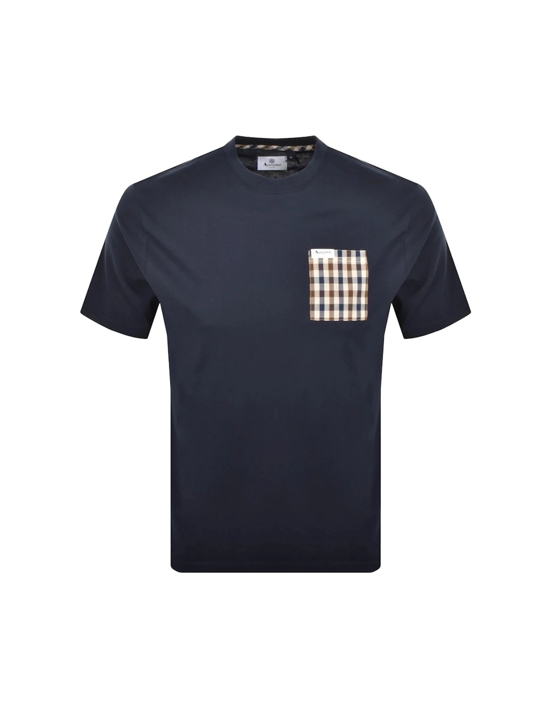 Active Iconic Front Pocket Navy Blue T-Shirt, 5 of 4