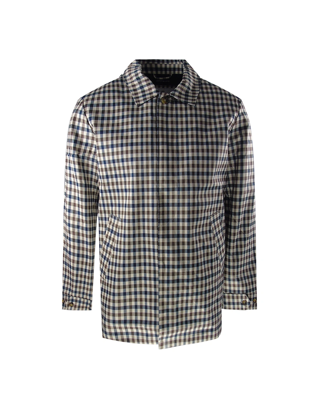 Active Iconic Caban Club Check Jacket, 3 of 2