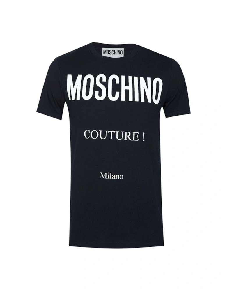 Couture Milano Black T-Shirt