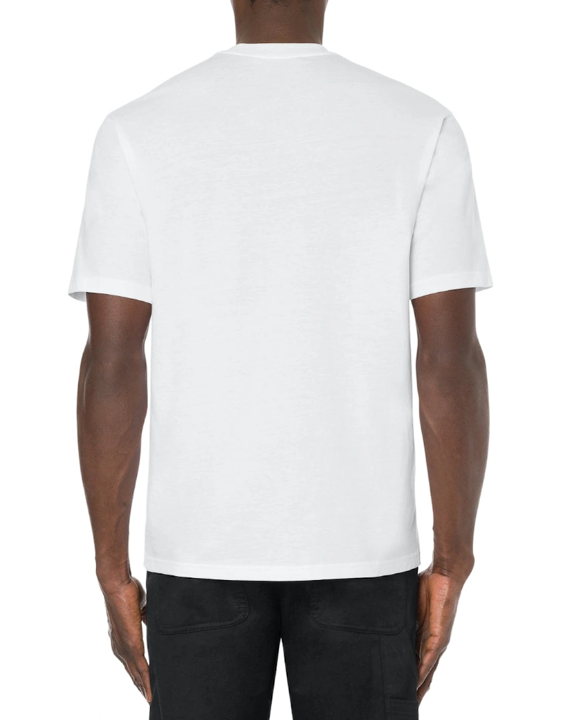 Milano Double Smiley Logo White T-Shirt