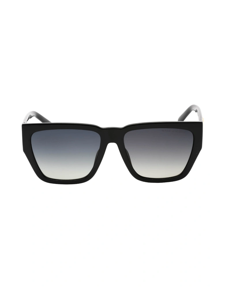 Black Thick Framed Sunglasses