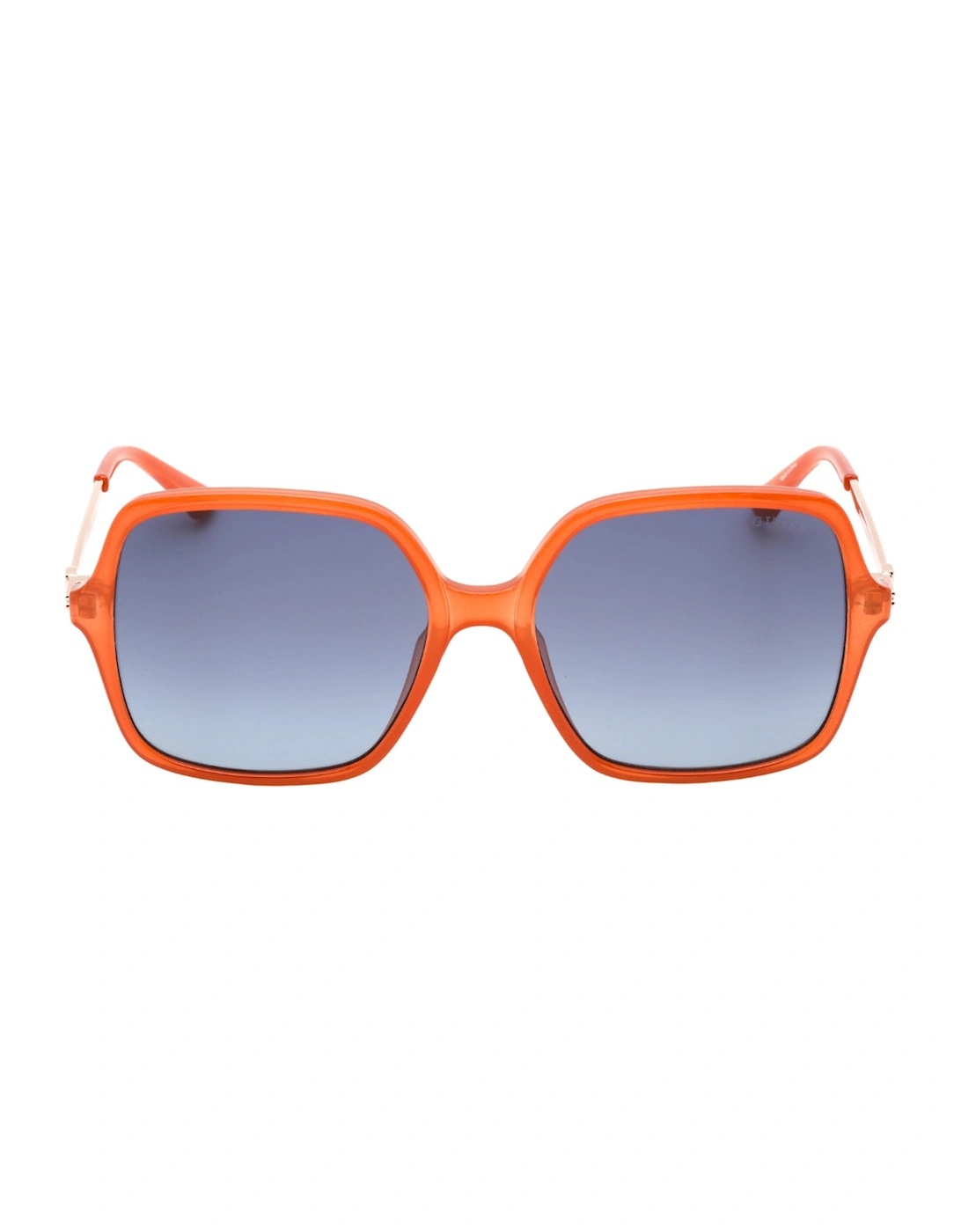 Gradient Blue Lensed Orange Sunglasses, 3 of 2