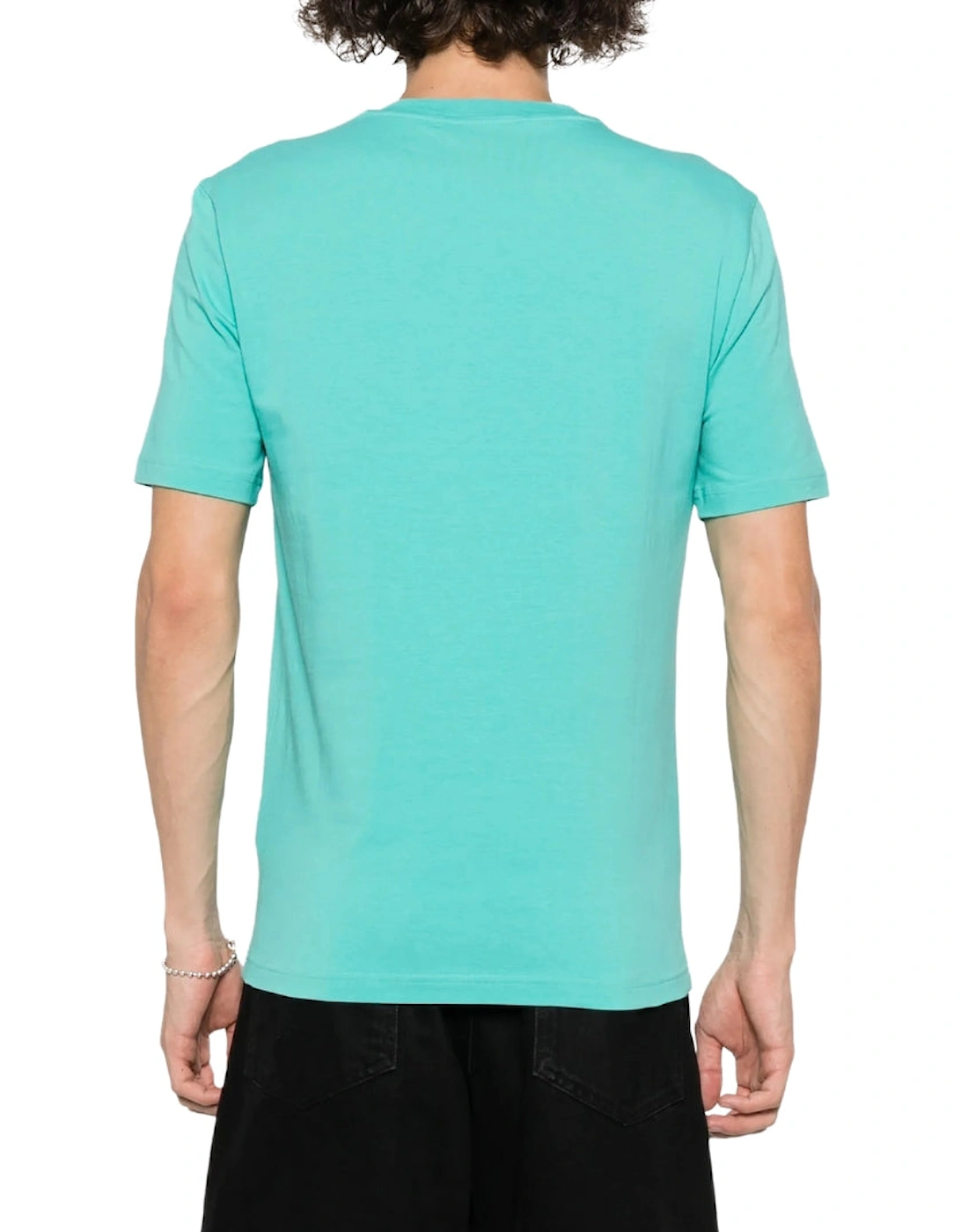 Bold Logo Branded Green T-Shirt