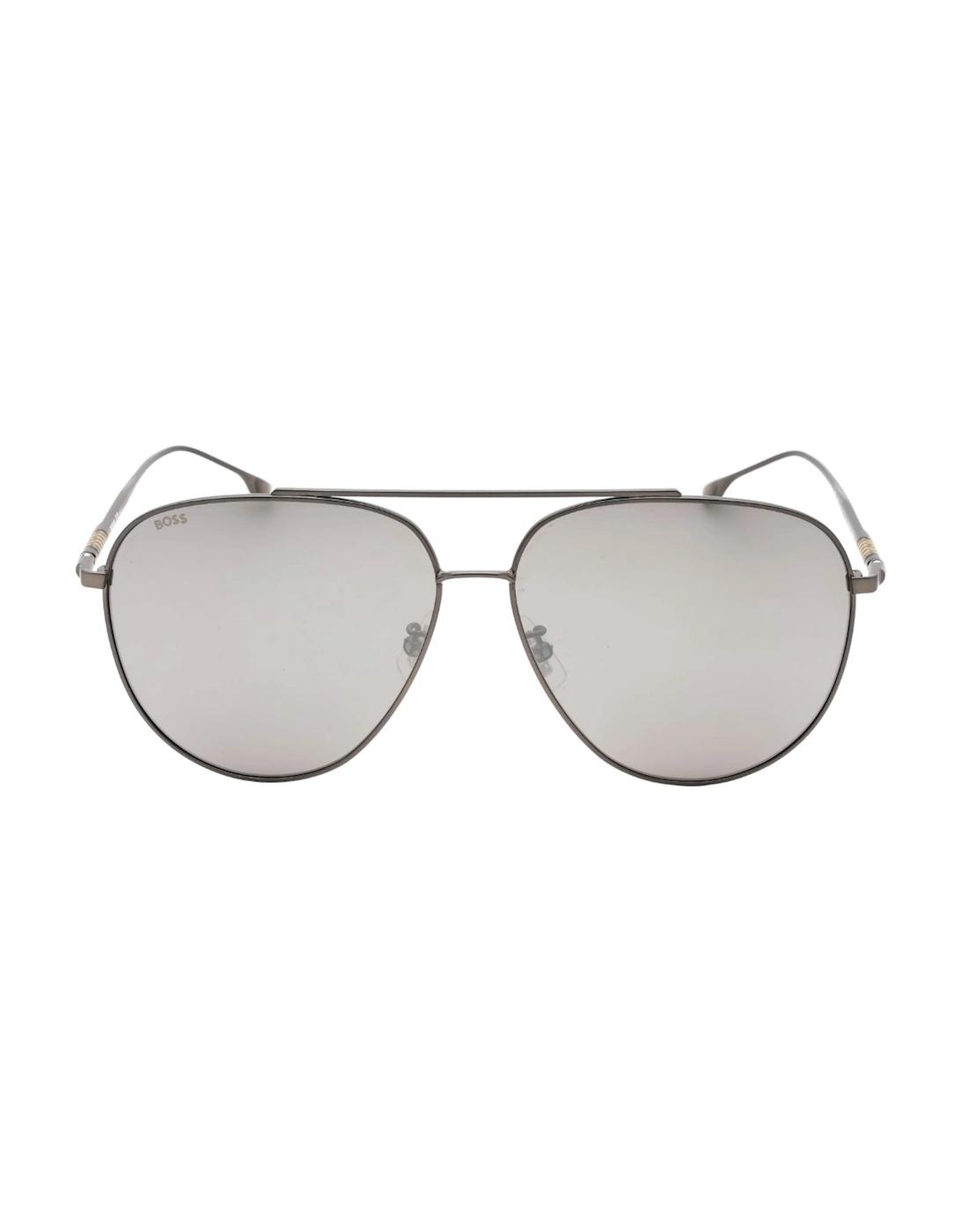 Matte Ruthenium Silver Sunglasses, 3 of 2