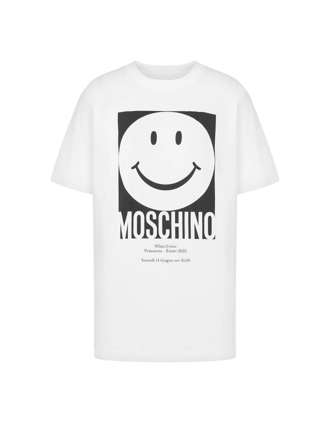 Smiley Logo White T-Shirt, 4 of 3