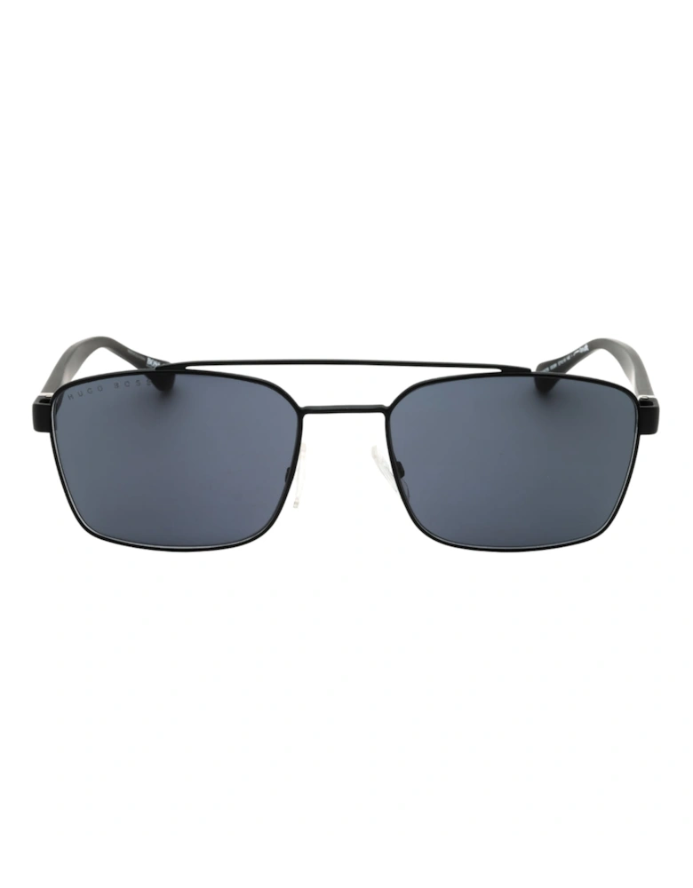 Gre Lensed Matte Black Sunglasses