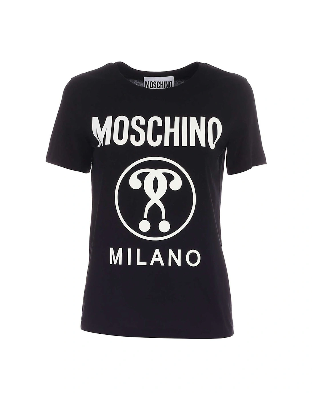 Double Question Mark Black T-Shirt, 4 of 3