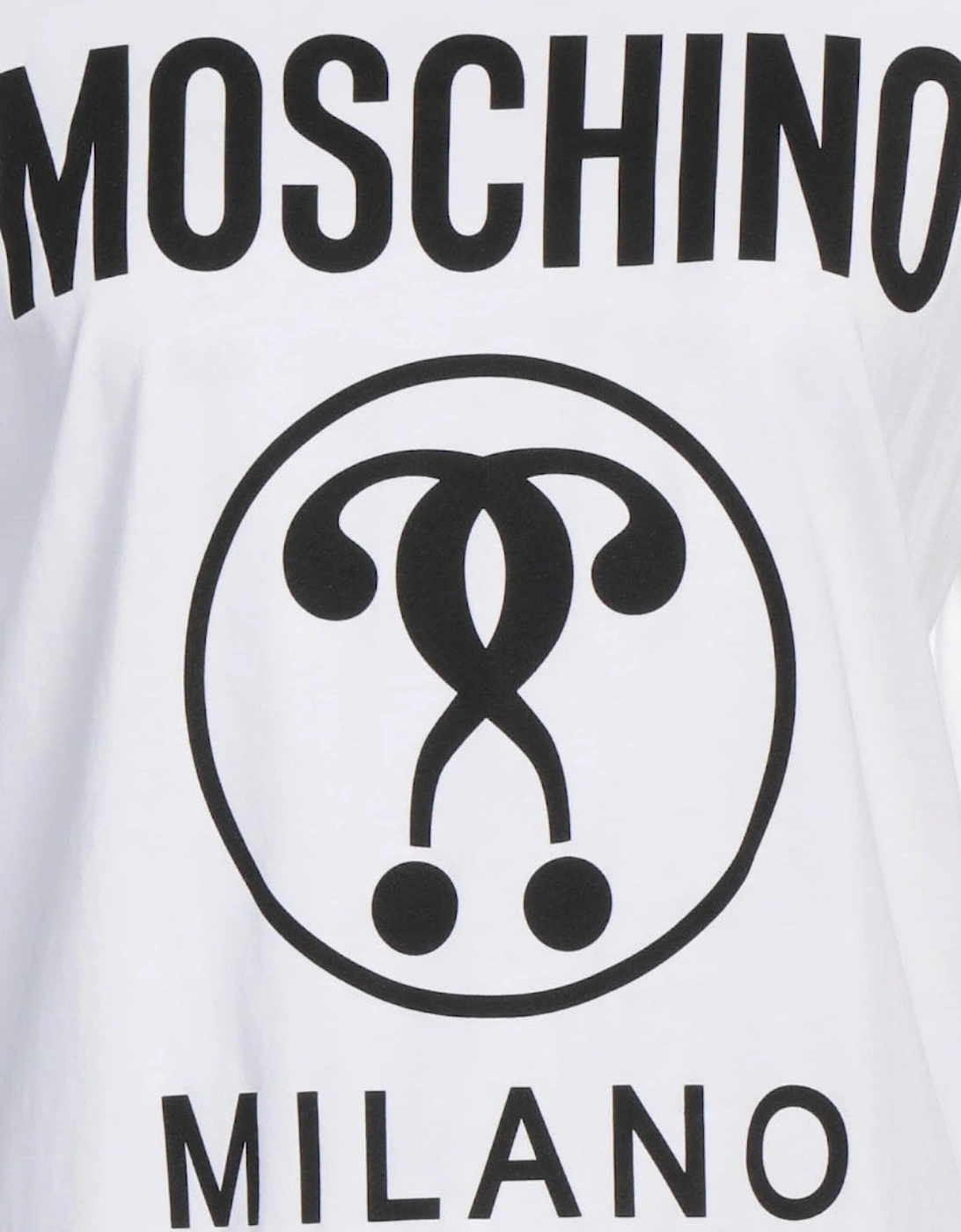 Double Question Mark White T-Shirt