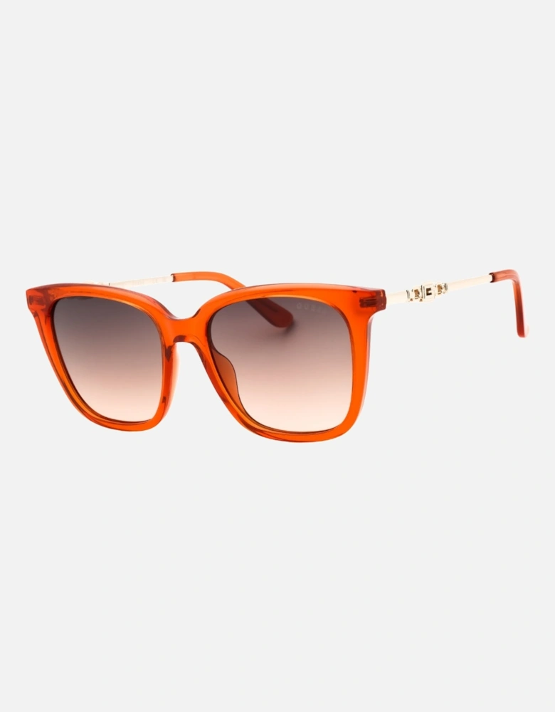 Gold Arms Orange Sunglasses