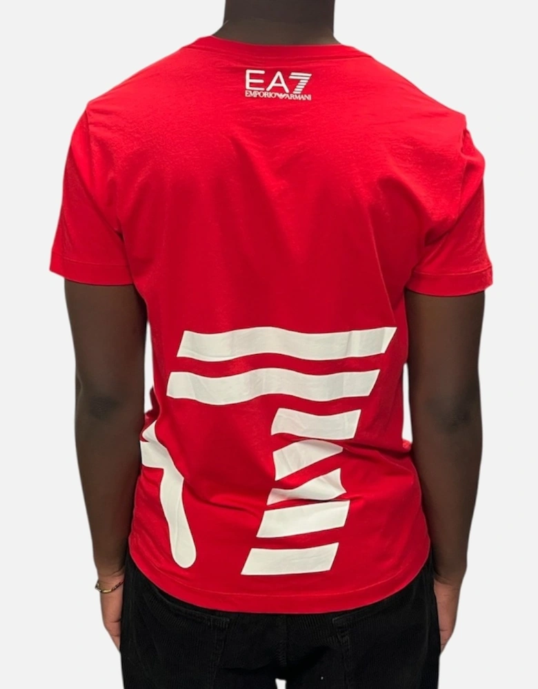 Wrap Logo T Shirt - Red