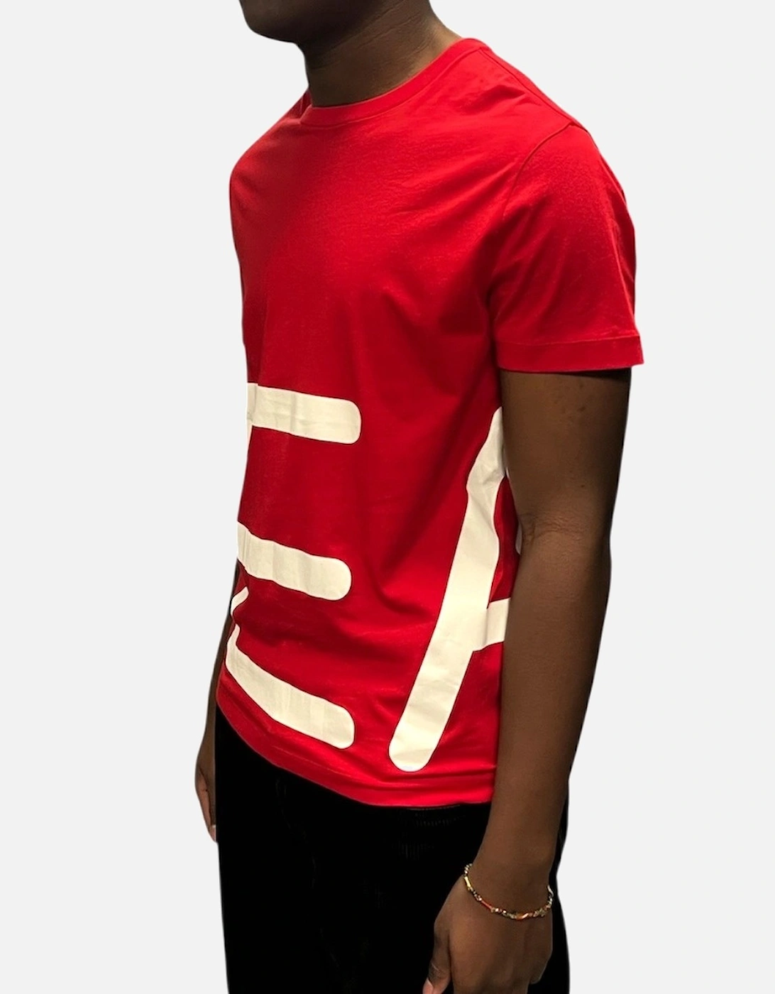 Wrap Logo T Shirt - Red