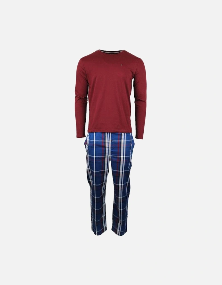 TH Original Plaid Pyjama Set, Red
