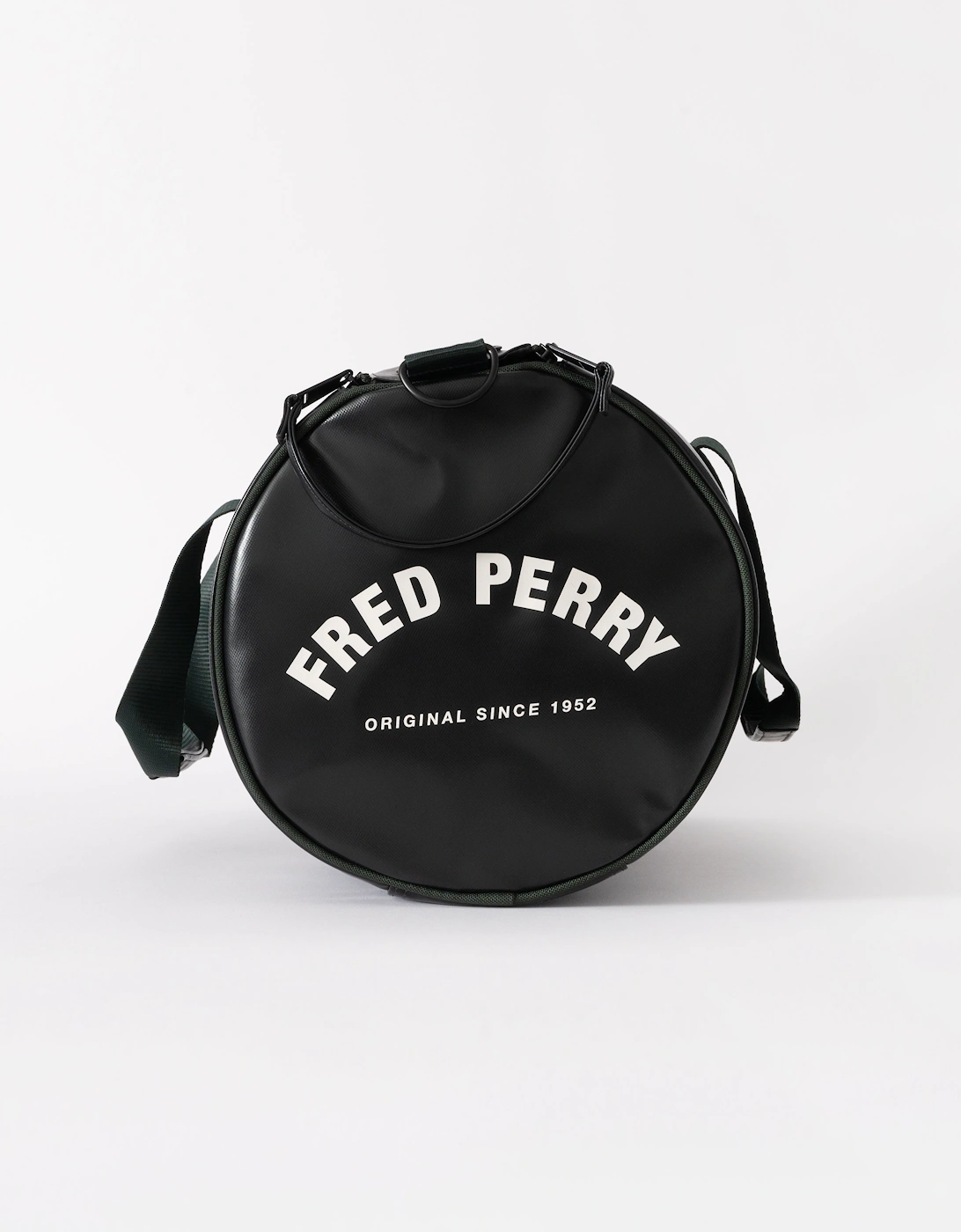 Tonal Barrel Bag - Night Green Q20