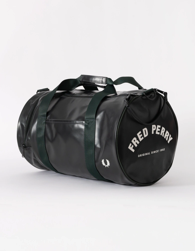 Tonal Barrel Bag - Night Green Q20