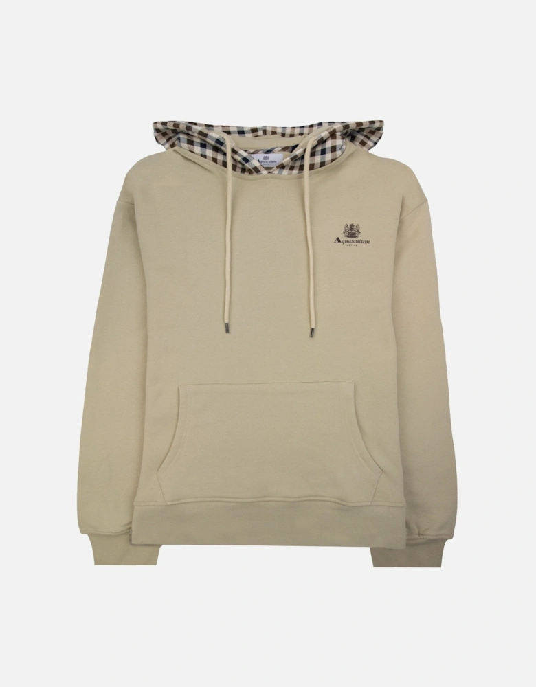 Club Check Hoodie Beige 03