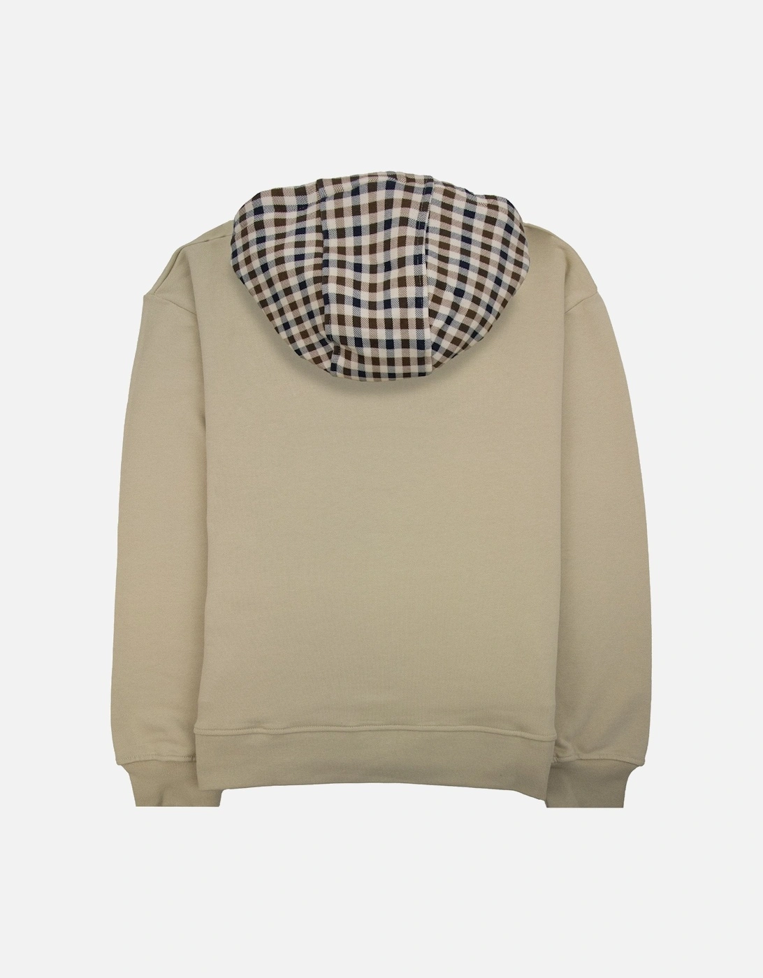 Club Check Hoodie Beige 03